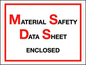 Military Spec. and MSDS Document Envelopes image