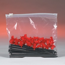 Slide-Seal Reclosable Poly Bags - 3 Mil image