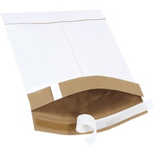 White Self-Seal Padded Mailers image