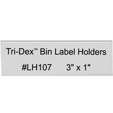 Tri-Dex™ Bin Label Holders image