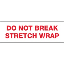 Tape Logic® Messaged - Do Not Break Stretch Wrap image