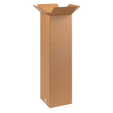 10 x 10 x 38" Tall Corrugated Boxes image