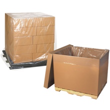51 x 49 x 97"  - 4 Mil Clear Pallet Covers image