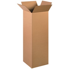12 x 12 x 36" Tall Corrugated Boxes image