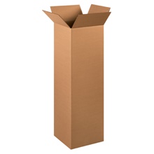 12 x 12 x 40" Tall Corrugated Boxes image