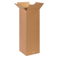 14 x 14 x 40" Tall Corrugated Boxes image