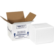 6 x 5 x 4 1/2" Insulated Shipping Kit image