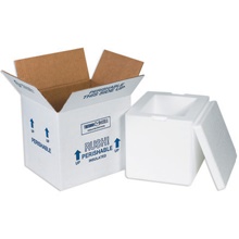 8 x 6 x 7" Insulated Shipping Kit image