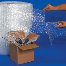 3/16" x 12" x 300' (4) Parcel Ready Perforated Air Bubble Rolls image