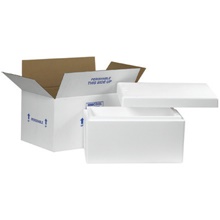 17 x 10 x 8 1/4" Insulated Shipping Kit image
