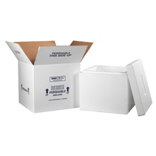16 3/4 x 16 3/4 x 15" Insulated Shipping Kit image