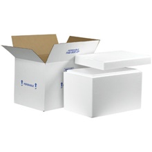 19 x 12 x 12 1/2" Insulated Shipping Kit image