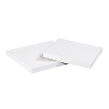 6 x 6" White Deluxe Gift Box Lids image