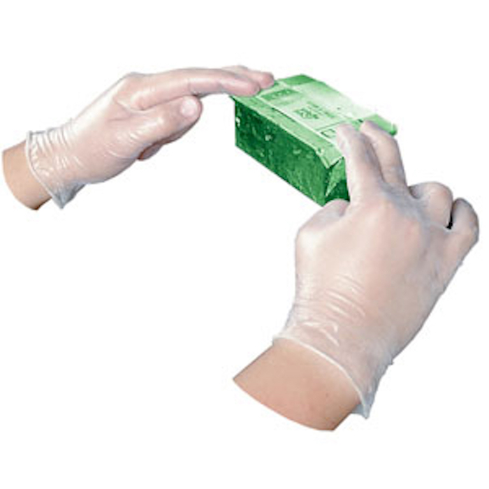 FINAL SALE: Clear Disposable Vinyl Powder-Free General Purpose Gloves - Medium (100/bx) image