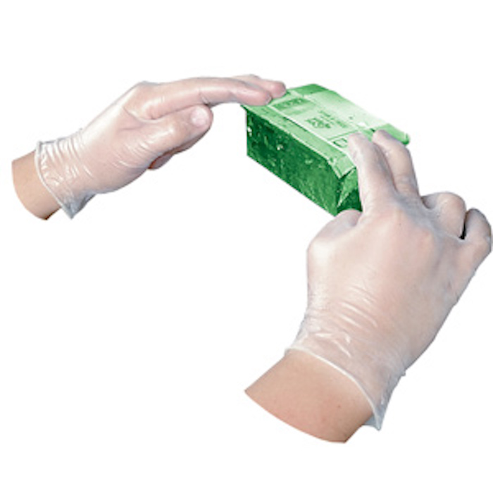 FINAL SALE: Clear Disposable Vinyl Powder-Free General Purpose Gloves - Large (100/bx) image