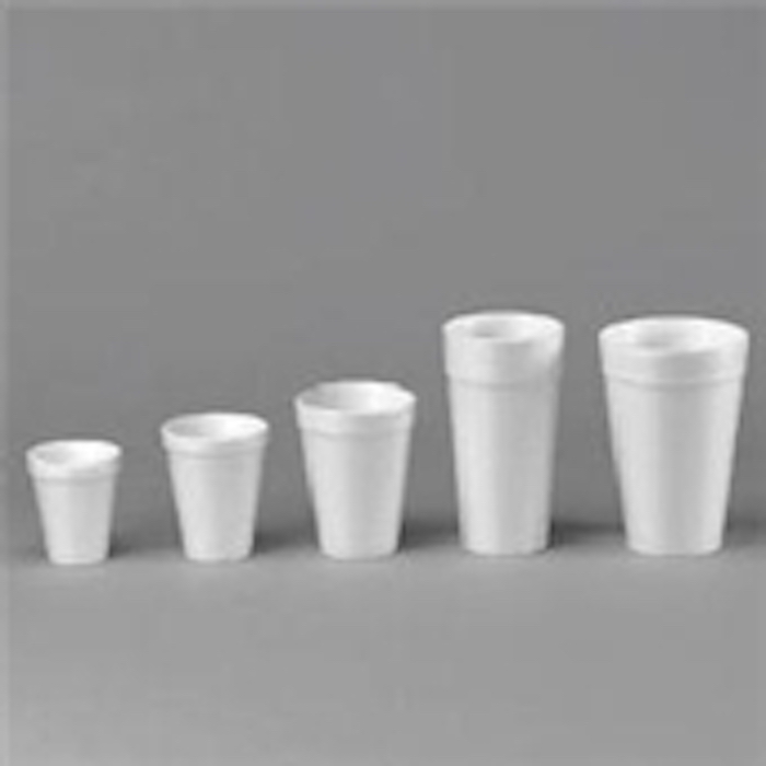 FINAL SALE: Dart® 16 oz White Foam Cups (1000/cs) (MFG# 16J16) image