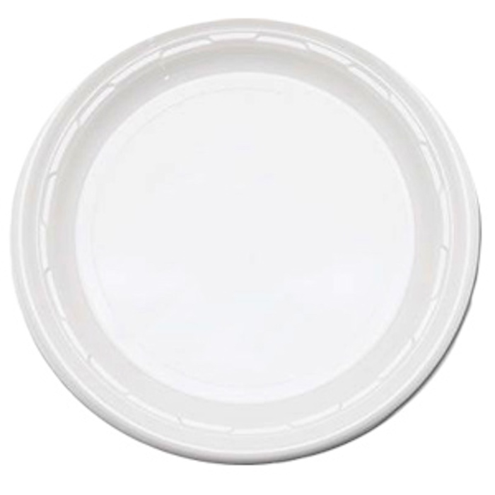 FINAL SALE: Dart® Famous Service® 6" Plastic Plates (1000/cs) (MFG# 6PWF) image