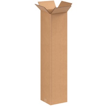 8 x 8 x 36" Tall Corrugated Boxes image