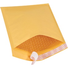 8 1/2 x 12" Kraft (25 Pack) #2 Self-Seal Bubble Mailers image