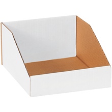 8 x 9 x 4 1/2" White Bin Boxes image