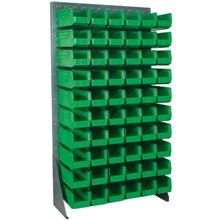 36 x 12 1/2 x 66" Floor Rack Bin Organizer image