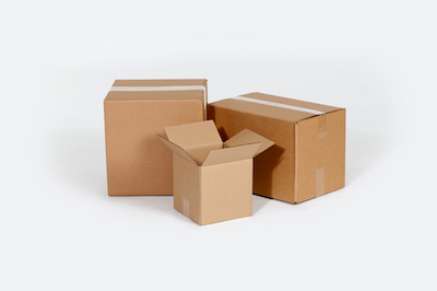 FINAL SALE: 25 1/8 x 8 3/8 x 17 1/2  32ECT Master Carton holds 6-Pack of 8x8x8 Boxes image