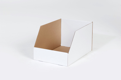 10 x 12 x 8" Jumbo Open Top Bin Box image