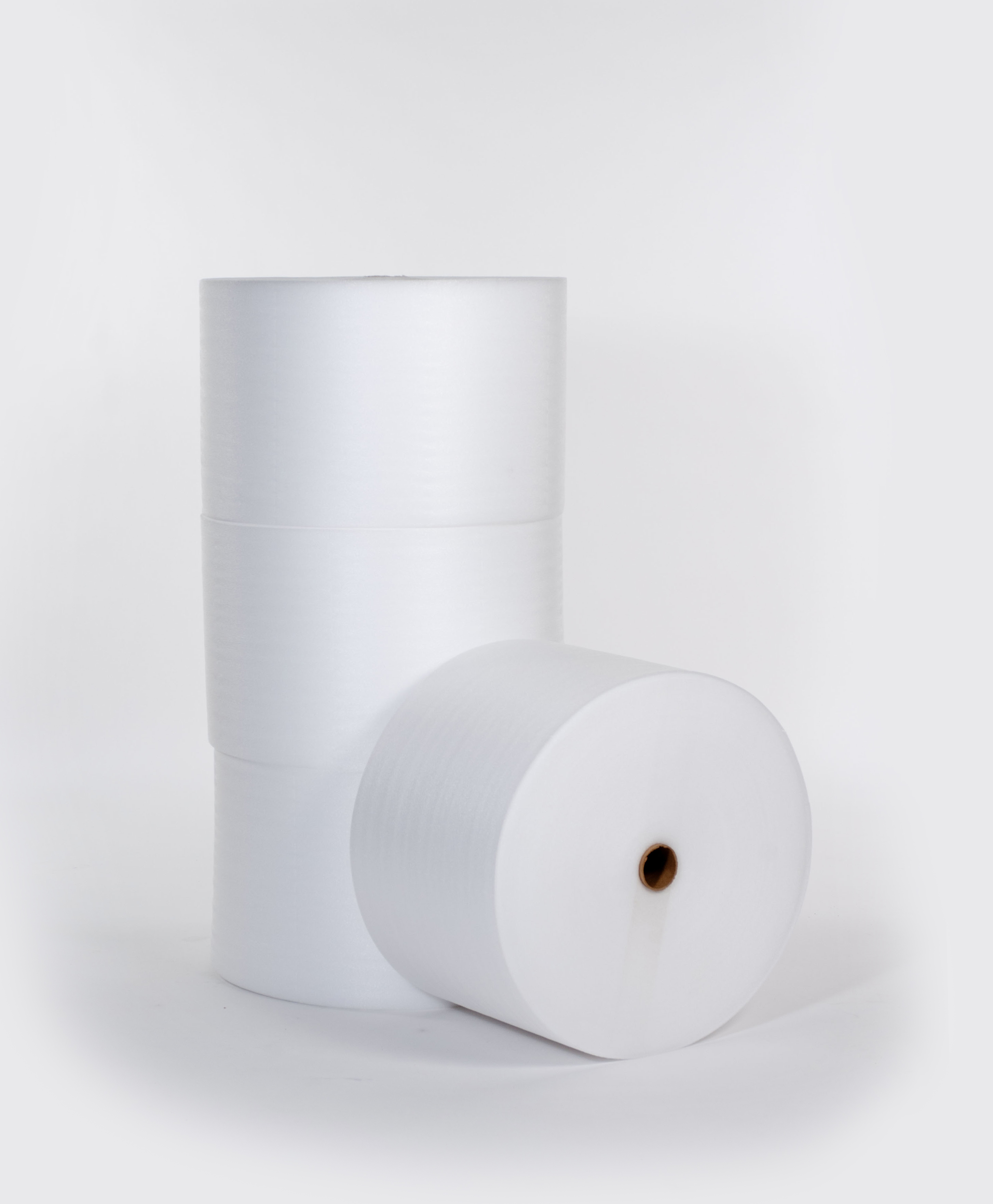 FINAL SALE: 1/4" 72" x 250`  Slit 18"  Foam  (4 rolls/bundle) image