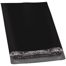 12 x 15 1/2" Black Poly Mailers image