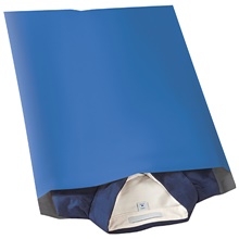14 1/2 x 19" Blue Poly Mailers image