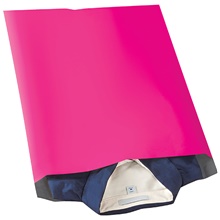 14 1/2 x 19" Pink Poly Mailers image