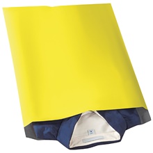 14 1/2 x 19" Yellow Poly Mailers image