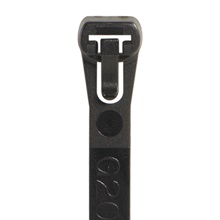 5 1/2" 50# Black Releasable Cable Ties image