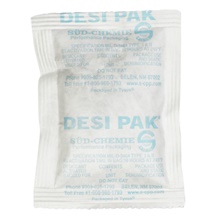 3 x 4 x 1/4" Tyvek® Clay Desiccants - 5 Gallon Pail image