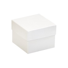 4 x 4 x 3" White Deluxe Gift Box Bottoms image