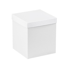 8 x 8 x 9" White Deluxe Gift Box Bottoms image