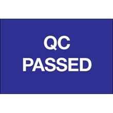 2 x 3" - "QC Passed" Labels image