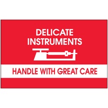 3 x 5" - "Delicate Instruments - HWC" Labels image