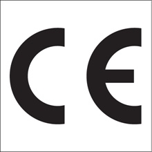 1 x 1" - "C E" Regulated Labels image