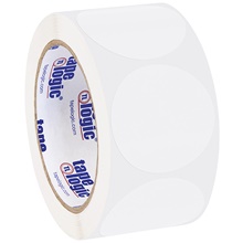 2" Circles - Clear Removable Labels image