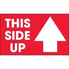 3 x 5" - "This Side Up" Arrow Labels image