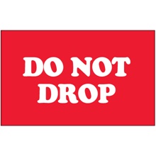 3 x 5" - "Do Not Drop" Labels image