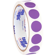 3/4" Purple Inventory Circle Labels image