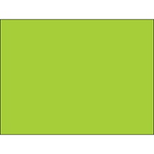 5 x 7" Fluorescent Green Inventory Rectangle Labels image
