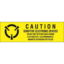 5/8 x 2" - "Sensitive Electronic Devices" Labels image
