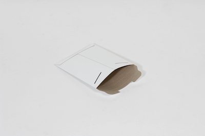 11 x 13 1/2"  #3SFW White Tab-Lock Original Stayflats® Mailer (100/Case) image