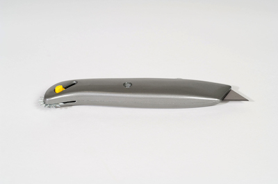 EP-190 Heavy Duty Metal Utility Knife - Retractable Blade w/ Carton Sizer (12/case) image