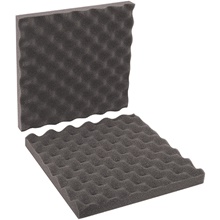 12 x 12 x 2" Charcoal Convoluted Foam Sets image