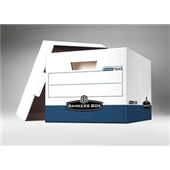 Bankers Box® Premium File Storage Box - 15 x 12 x 10"  Blue - #574754 / FEL07243 image