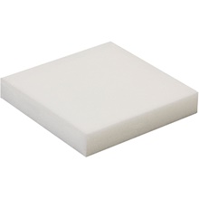 1 x 6 x 6" White Cloud Foam Sheets image